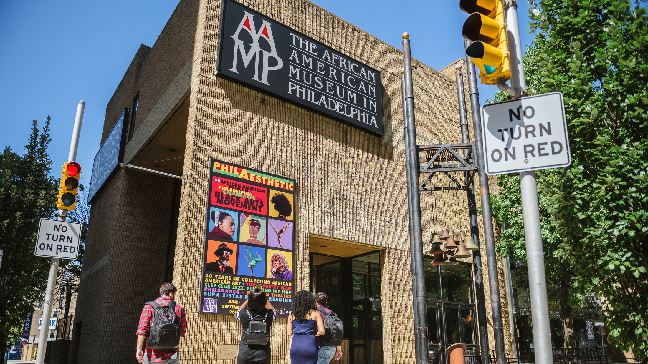 Exterior of African American Museum 