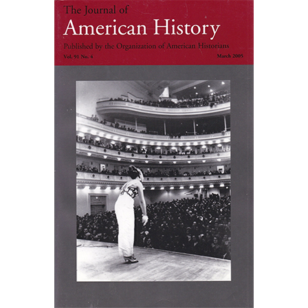 The Journal of American History, Vol. 91, No. 4 cover.