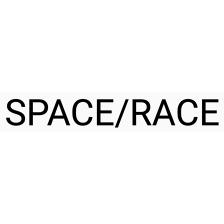 SPACE/RACE logo. 