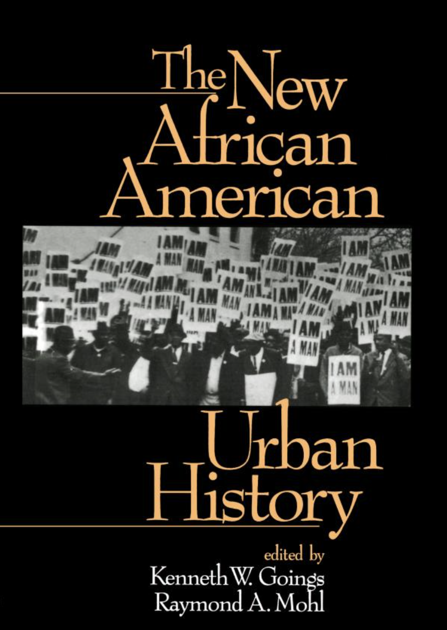 The New African American Urban History cover. 