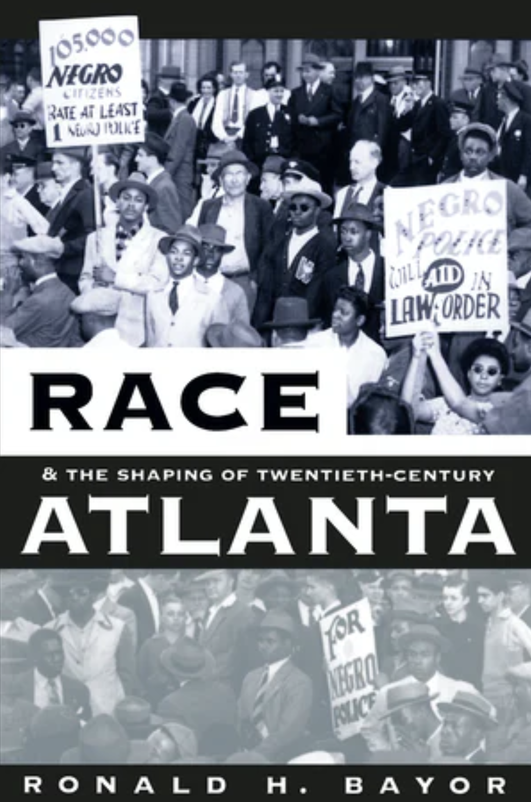 Race and the Shaping of Twentieth-Century Atlanta cover.