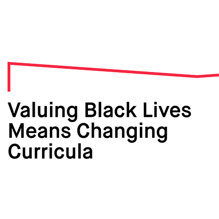 Valuing Black Lives text. 