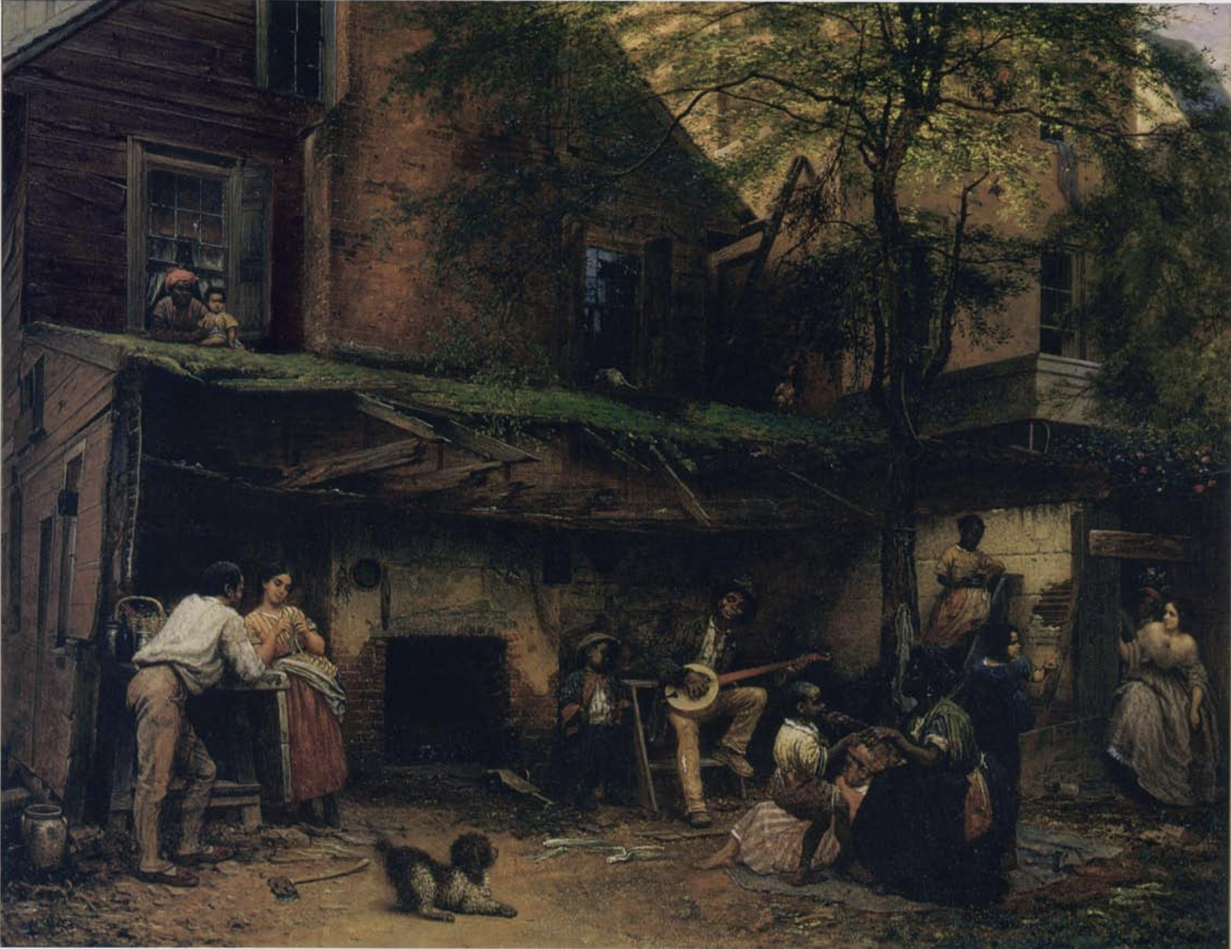 Eastman Johnson’s "Negro Life at the South (Old Kentucky Home)"