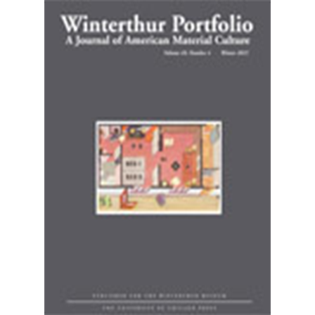 Winterthur Portfolio Volume 37, Issue 1 cover.