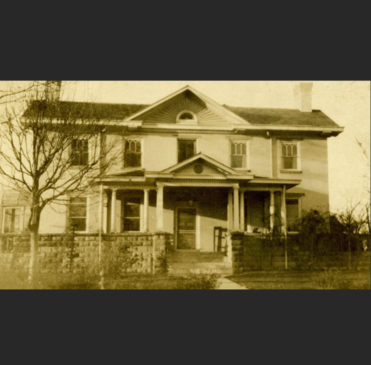 An undated photo of Charles Young's homestead, Youngsholm, in Xenia, Ohio. 