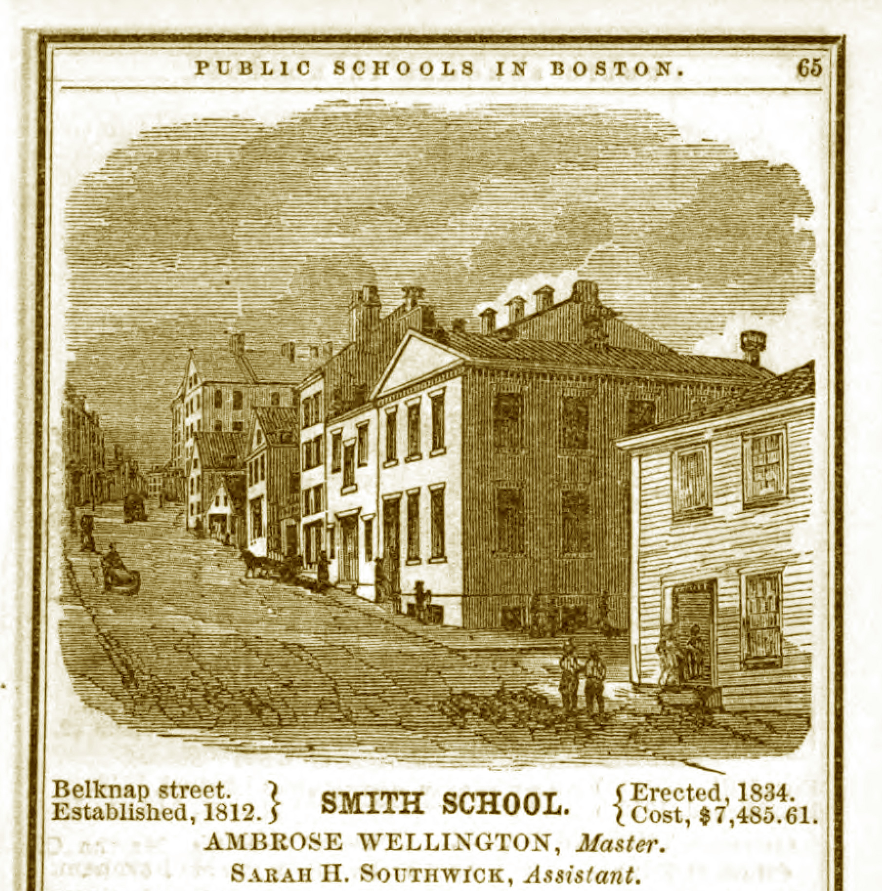 Abiel Smith School Historic Photo