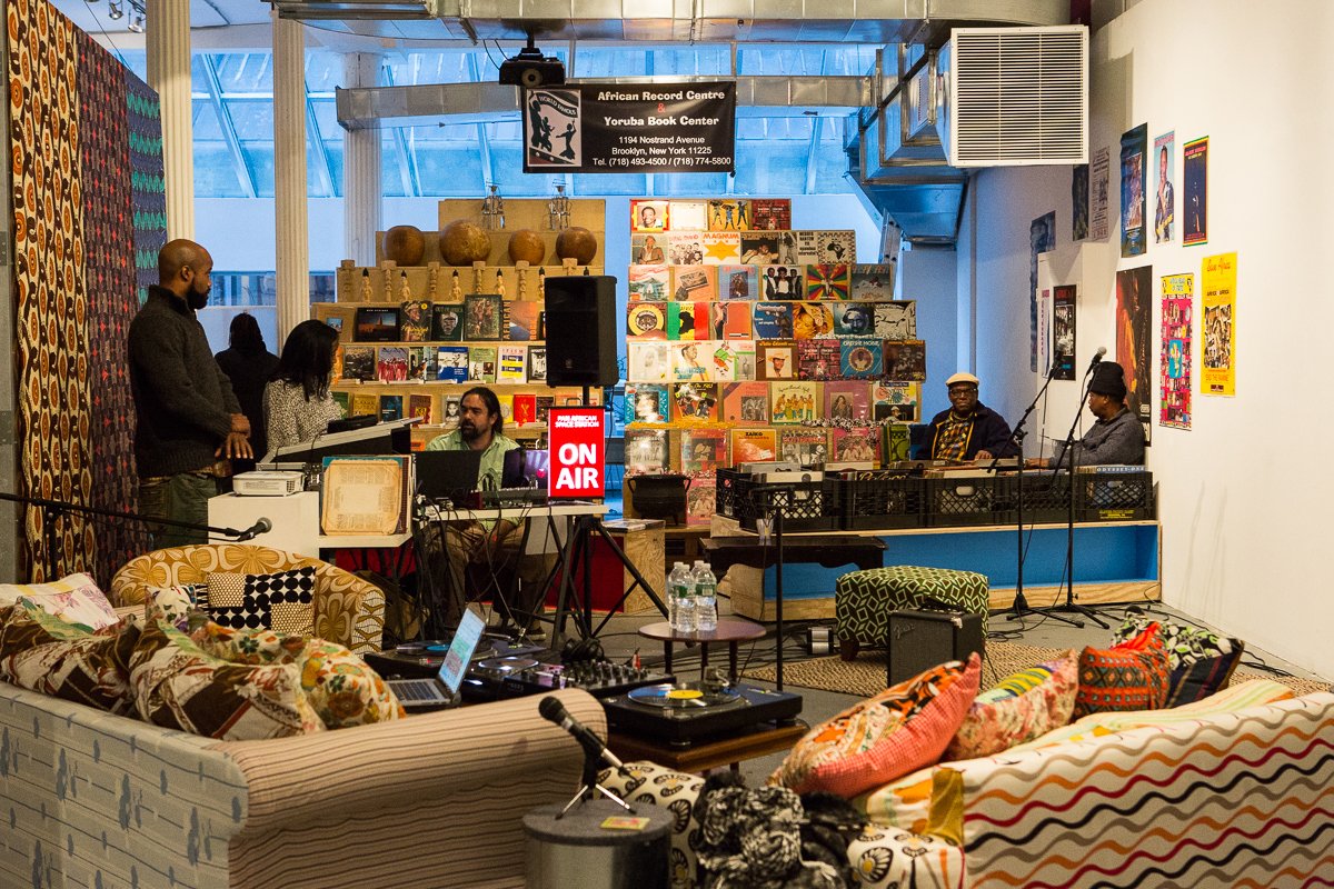 A “library-of-people”: Chimurenga residency at the Performa arts festival, New York City, 2015. [Chimurenga]