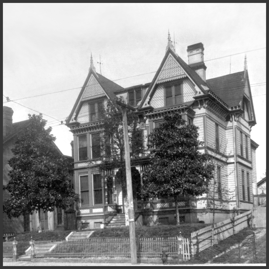 R. R. Church family home, 384 South Lauderdale, Memphis, ca. 1899. [Library of Congress]