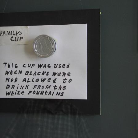 cup with label