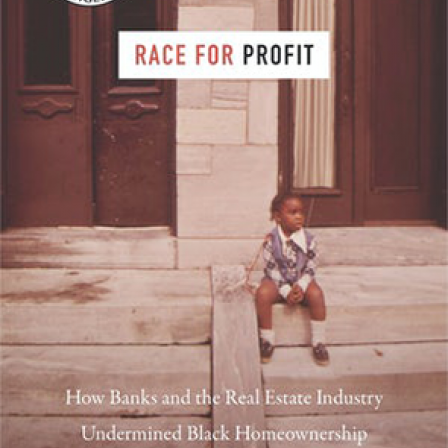 Race for Profit: How Banks and the Real Estate Industry Undermined Black Homeownership book cover.