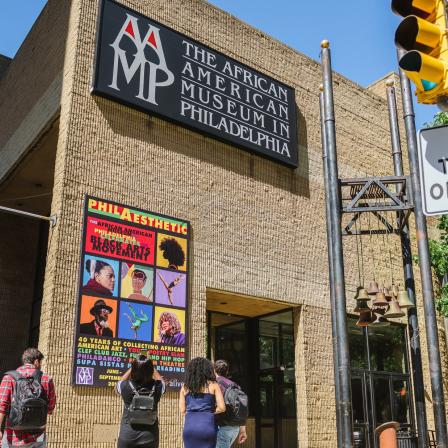 Exterior of African American Museum 