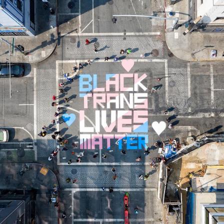 black trans lives matter mural