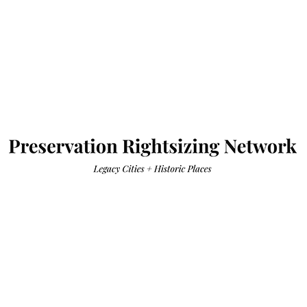 Preservation Rightsizing Network logo. 