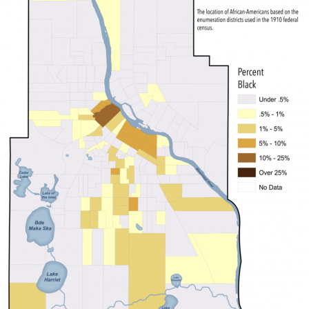 Screenshot of Mapping Prejudice’s website.