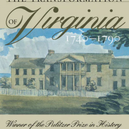 The Transformation of Virginia cover.