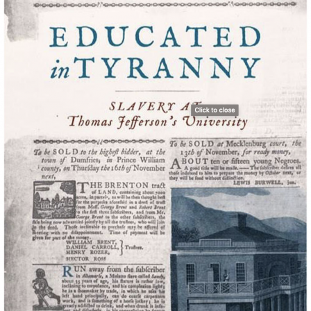 Educated in Tyranny cover.