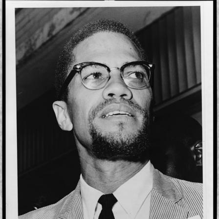 Malcolm X, 1964 (Library of Congress)