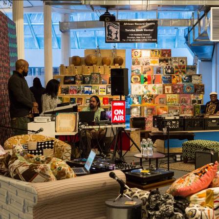 A “library-of-people”: Chimurenga residency at the Performa arts festival, New York City, 2015. [Chimurenga]