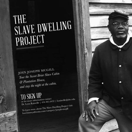 Joseph McGill, Slave Dwelling Project October 7 & 8, 2012