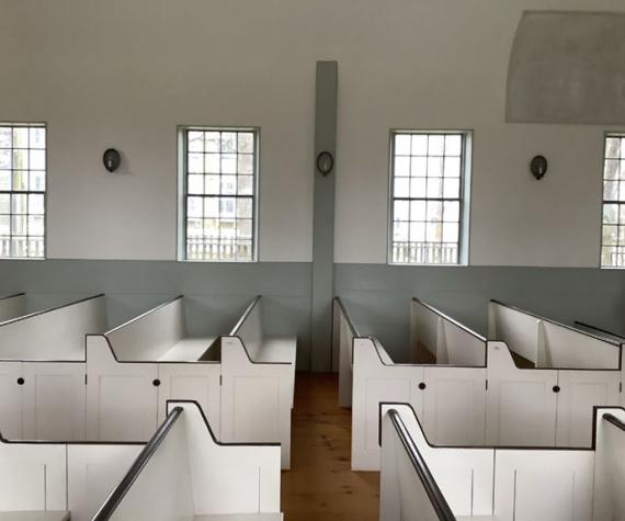 interior of meeting house